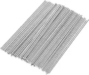100pcs Model Axle Gear Shaft DIY Rc Car Boat Helicopter Parts Precision Crafted for Enhanced Performance Silver