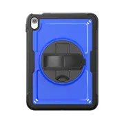 MCC Shockproof iPad mini 6 2021 6th Gen Rotate Hand Strap Colour PC Case Cover Apple mini6 [Blue]