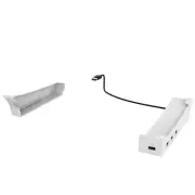 Holder Bracket With 4 Port USB Hub Durable Replacement For PS5 Slim Console