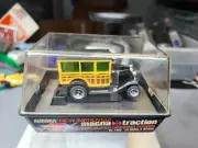 AFX MAGNA TRACTION 29 MODEL A WOODIE BANDED IN CASE HO SLOT CAR