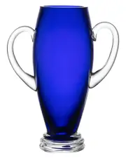 Barski Footed 12in Trophy Vase with Handle