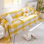 Sofa Cover Lint Free Decorative Printed Sofa Cover Blanket Couch Slipcover 5