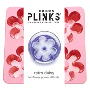 DrinksPlinks Pink Daisy Ice Cube Tray