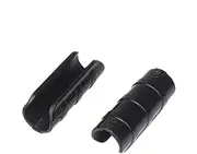 Gardeningwill 20Pcs 25Mm Rod Clip Plant Greenhouse Plastic Film Net Fixed Pipe Clamps #25 Black