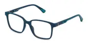 Police VK147 STEM JR 2 Kids 0U43 Kids' Glasses Blue Size 49 - Private Health Rebate - Blue Light Block Available