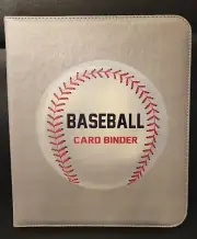 Fit 720 Cards - Baseball Card Binder With 9 Pocket Sleeves Collection Album New