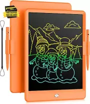 LCD Writing Tablet for Kids, 10 Inch Colorful Drawing Tablet Doodle Board, Learn