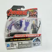 Marvel Avengers Age of Ultron Hawkeye Vs. Sub-Ultron 004 2.5-inch Figure 2-Pack