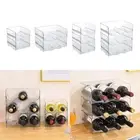 Wine Rack Shelf Cupboard Organizers Pantry Organization Clear Cup Drying Rack