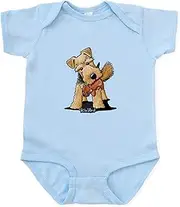 [CafePress] Welsh Terrier With Squirrel Infant Bodysuit Cute Infant Bodysuit Baby Romper