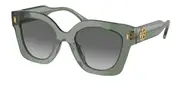 Tory Burch TY7201U 194111 Men's Sunglasses Green Size 49