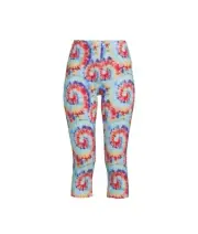 No Boundaries Juniors Capri Leggings Tie Dye Size XL 15-17