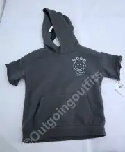 NEW Grayson Mini Good Day To Smile Toddler's Hooded Sweat Shirt Size 2T