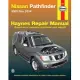 Nissan Pathfinder 2005 Thru 2014
