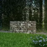 Gabion Basket Retaining Wall Decorative Garden Outdoor Landscape Galvanzed Steed
