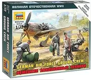 Zvezda 6188 1/72 German Airforce Ground Crew PlasticModel Kit