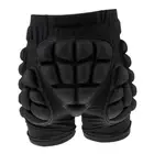 Thickened 2.5cm Ski Hip Butt Protective Pad Roller skating Hip Padded XXXL