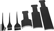 Baluue Hair Tool Set 6pc Hair Tint Brush and Board Kit Salon Easy Application for Home Use