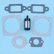 Top End Cylinder Gasket Set Fuel Filter for Sti-hl 028 028 Wood BOSS 028 Super 028WB motose-rra Chainsaw Replacement Parts Replacement Parts