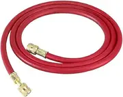 Robinair 1/4 Inch Premium Refrigerant Charging Hose 72-Inch Length, Red