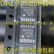 (5pcs) DAC7578SPWR Silkscreen DAC7578 Analog-to-Digital Converter TSSOP-16 #52/0