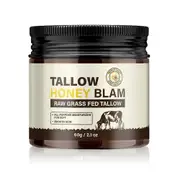 Tallow Blam Moisturizer Beef Tallow for Skin Unscented Organic Beef Tallow Grass Fed Finished Whippe As Shown
