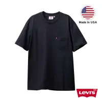 在飛比找momo購物網優惠-【LEVIS 官方旗艦】MIU美國製 男 單口袋重磅素T/B