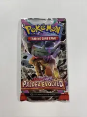 Pokemon Paldea Evolved SV2 English Factory Sealed Booster Pack 10 Cards PWE