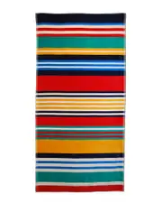 Superior Striped Oversized Lightweight Beach Cotton Towel