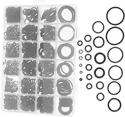 HOMOBABE 1020pcs Nitrile Sealing Washers Assortment for Automotive Plumbing and Gas Connections Metric Gasket Washers for Leak Prevention and Wear Resistance