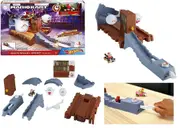 Hot Wheels Mario Kart Boo Spooky Sprint Unassembled Race Track for Ages 5+