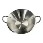 Cazo Para Carnitas 23" Stainless Steel Acero Wok comal Fry Mexican Style