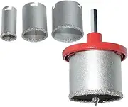 [Oxtxuzdm] Drill Bits Tile Holesaw Drill Bits Adjustable Holesaw Centering Locator Suction Holder For Glass Ceramics Tile