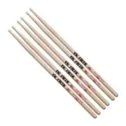 3 Pairs Vic Firth 8D Nylon Tip American Classic Hickory 8DN Drumsticks 3 Sets