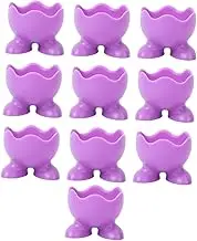 LIGIGWASH 10Pcs Silicone Egg Boiler Cups Practical Egg Steamer Tray Kitchen Cooking Tool for Cooked Eggs Easy to Clean and Store for Tabletop Use
