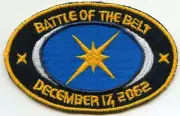SAAB Space: Above & Beyond Battle of the Belt Embroidered Iron-on Patch