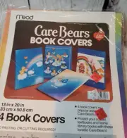 Care Bears Book Covers Mead NOS Lot of 4 1980 NEW OLD STOCK