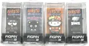 FiGPiN Naruto Shippuden x Hello Kitty Naruto Sasuke Itachi Kakashi Set of 4 Pins