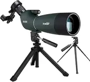 SVBONY SV28 Spotting Scope, 25-75x70mm Waterproof Spotting Scope with Update Cell Phone Adapter Update Tripod, for Bird Watching Target Camping