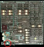 Sega Arcade PCB MEMORY BACKUP Genuine NEC Sega Capacitor Non Jamma Spart Part