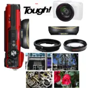 HD 16K ULTRA WIDE ANGLE LENS + MACRO LENS KIT FOR OLYMPUS TOUGH TG7 TG-7
