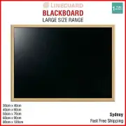Blackboard Chalkboard Chalk Board Hanging Sign Large Message School Wooden Cafe