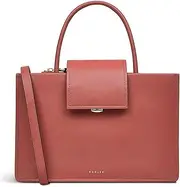[RADLEY] London Womens Dawlish Avenue Leather Ziptop Multiway Grab Crossbody Shoulder Bag in Copper Pink, Copper Pink
