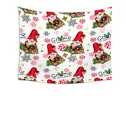 Christmas Gnome for the Holidays Pattern Tapestry
