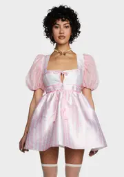[Sugar Thrillz] Sense N' Sensibility Satin Dress