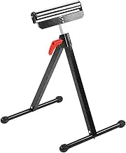 Adjustable Foldable Single Roller Stand Work Workload Support for Saw Bench Equipment Tool Accessory