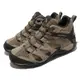 Merrell 戶外鞋 Alverstone Mid GTX 奶茶棕 男鞋 中筒 登山鞋 防水 ML135445