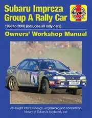 Subaru Impreza Group A Rally Car Owners Workshop Manual by Andrew Burgt Paperback Book