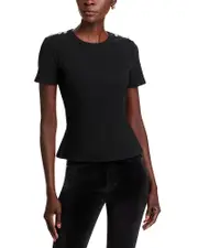 Veronica Beard Draya Embellished Tee