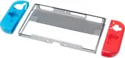 Cyber Eco-Series TPU Cover Separate Clear Black/Neon for Switch OLED